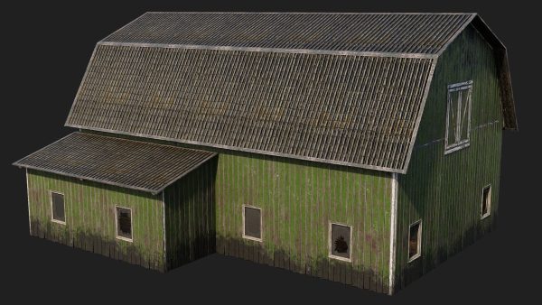 41-42-43-44 - Farm Buildings 4K PBR GameReady