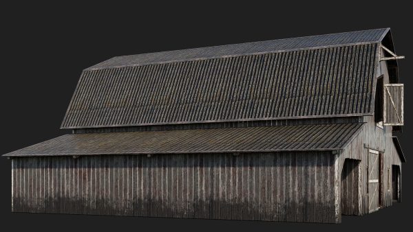 41-42-43-44 - Farm Buildings 4K PBR GameReady