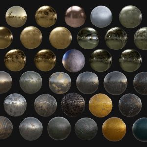 45 Metal Seamless PBR Textures
