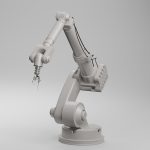 5 Industrial Robot Arm and 5 tools
