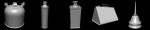 50 Oil Cans Base Mesh Pack