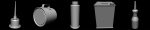50 Oil Cans Base Mesh Pack