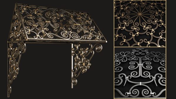 50 Wrought Iron Pieces and 59 Patterns