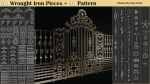 50 Wrought Iron Pieces and 59 Patterns