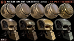 60 Metal Smart Materials and 4k PBR Textures - Vol 13