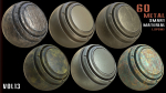60 Metal Smart Materials and 4k PBR Textures - Vol 13