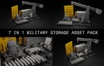 7 IN 1 Storage Built 3D Model