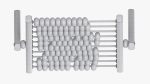 Abacus counting frame