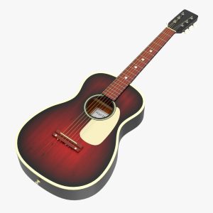 Acoustic folk guitar 01