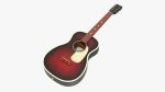 Acoustic folk guitar 01