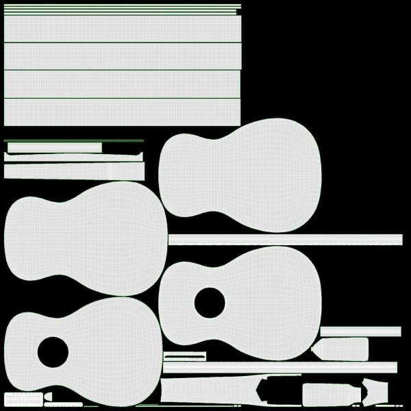 Acoustic folk guitar 01