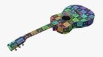 Acoustic folk guitar 02