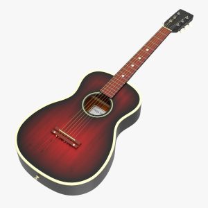 Acoustic folk guitar 02
