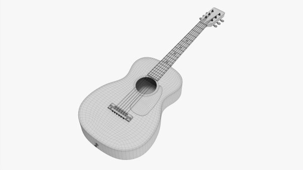 Acoustic folk guitar 02