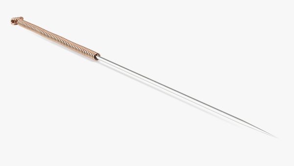 Acupuncture Needles Set Gold