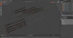 Acupuncture Needles Set Gold