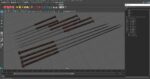 Acupuncture Needles Set Gold