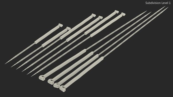 Acupuncture Needles Set Gold