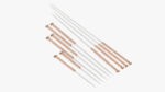 Acupuncture Needles Set Gold