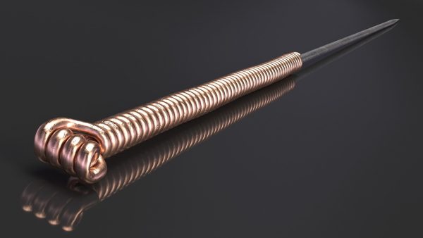 Acupuncture Needles Set Gold