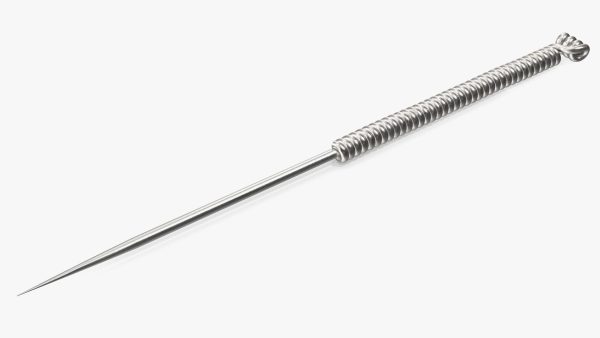 Acupuncture Needles Set Silver