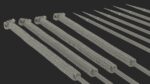 Acupuncture Needles Set Silver