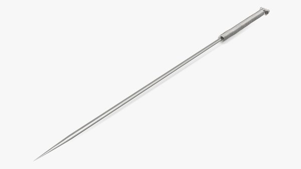 Acupuncture Needles Set Silver