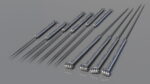 Acupuncture Needles Set Silver