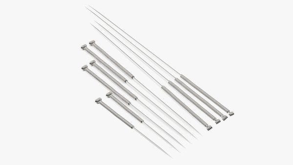 Acupuncture Needles Set Silver