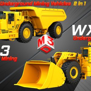 AD63 - WX18H Underground Mining Vehicles 2 in 1
