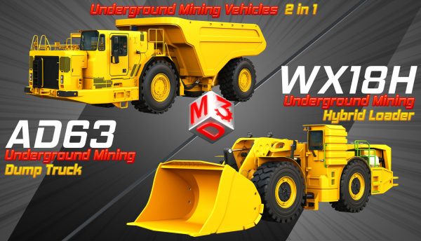 AD63 - WX18H Underground Mining Vehicles 2 in 1