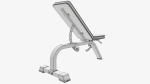 Adjustable flat weight bench 03