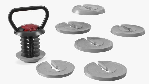 Adjustable Kettlebell Gray