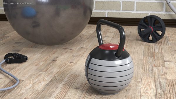 Adjustable Kettlebell Gray