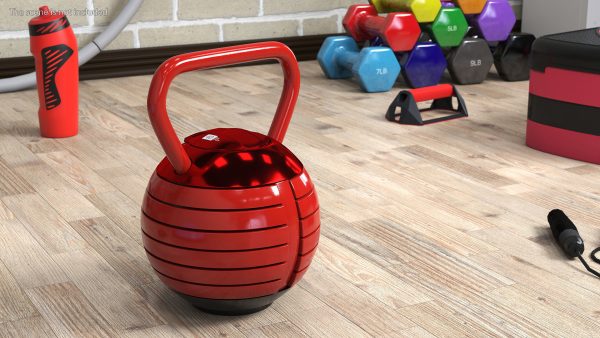 Adjustable Kettlebell Red