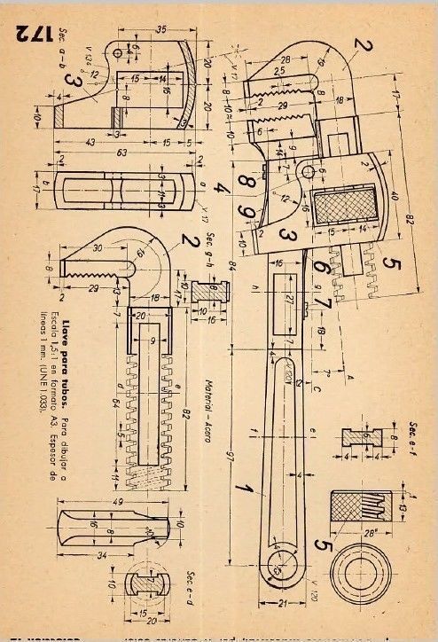 Adjustable Pipe Wrench
