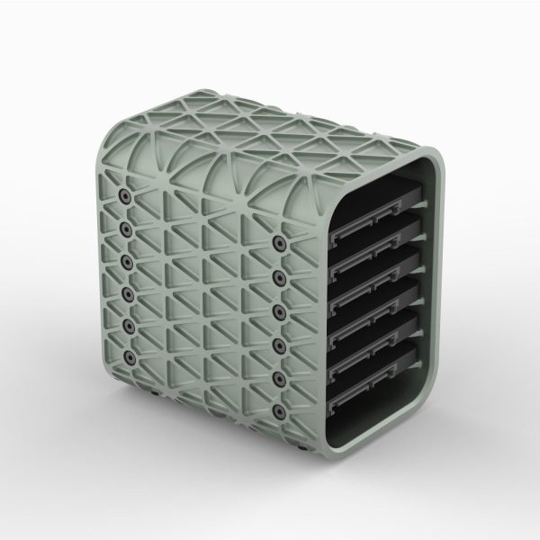 AERO SPACE HARD DRIVE ENCLOSURES - SSD - HDD - 4 OR 6 DRIVE