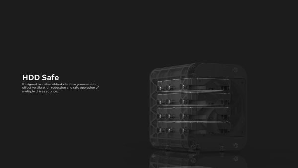 AERO SPACE HARD DRIVE ENCLOSURES - SSD - HDD - 4 OR 6 DRIVE