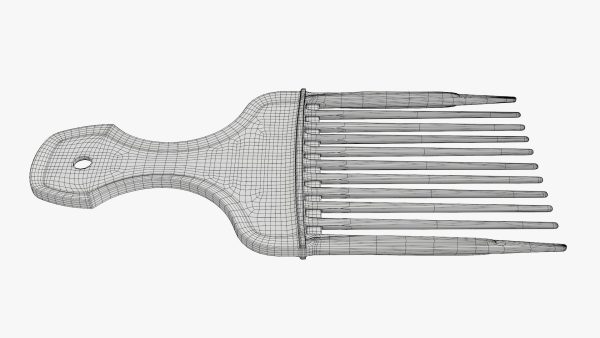 Afro pick hairdresser hair comb