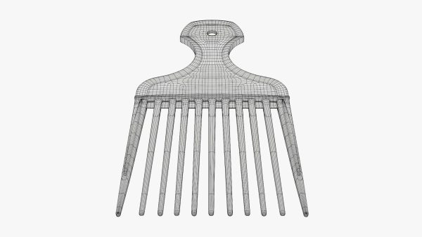 Afro pick hairdresser hair comb