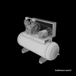 Air Compressor Stationary 120 gallon