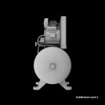 Air Compressor Stationary 40 gallon Single Phase