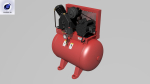 Air Compressor Stationary 40 gallon Single Phase
