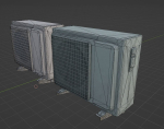 Air Conditioner  External Unit  Pbr