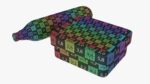 Air pistol bullet box and gas cylinder