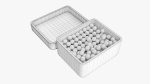 Air pistol bullet box open