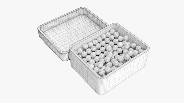 Air pistol bullet box open