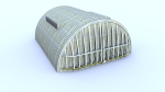Aircraft Shelter Low Poly - Seamless textures