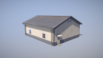 Airfield Hangar 12m Vr2 DARK