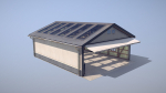 Airfield Hangar 12m Vr2 DARK